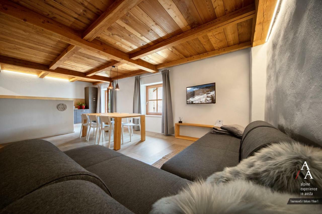 Alp Apartments Ski & Bike - Tourneuve5 Aosta Eksteriør bilde
