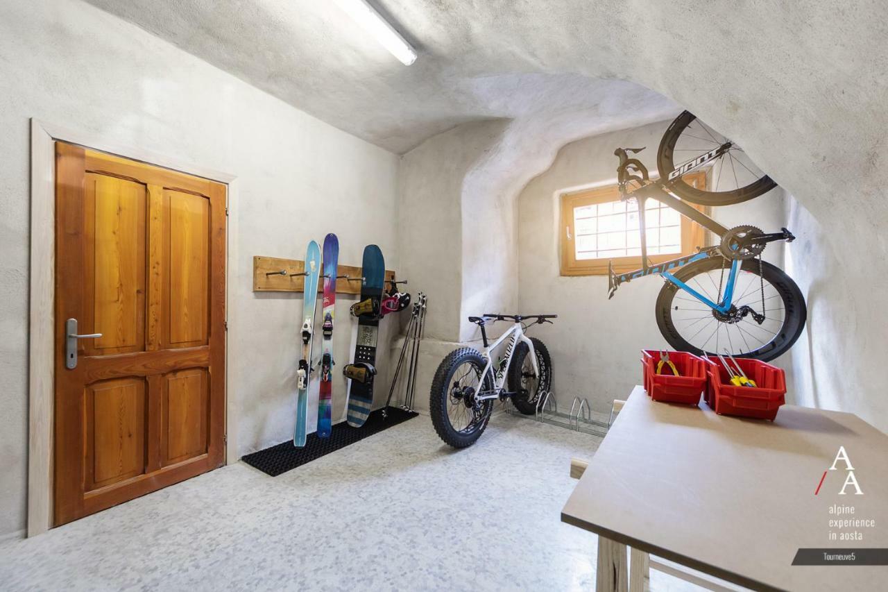 Alp Apartments Ski & Bike - Tourneuve5 Aosta Eksteriør bilde